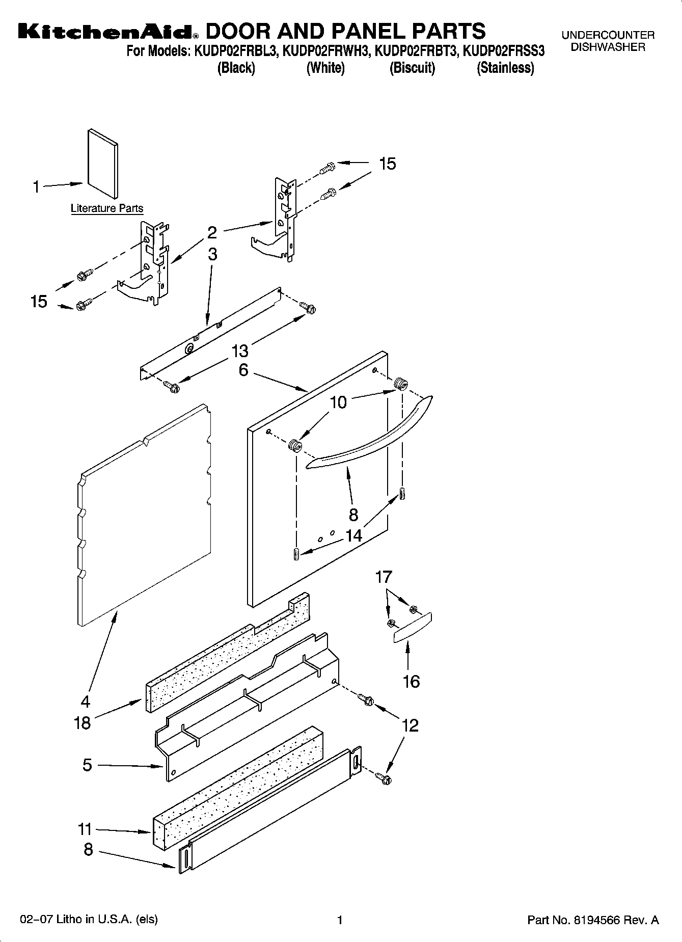 01 - DOOR AND PANEL PARTS