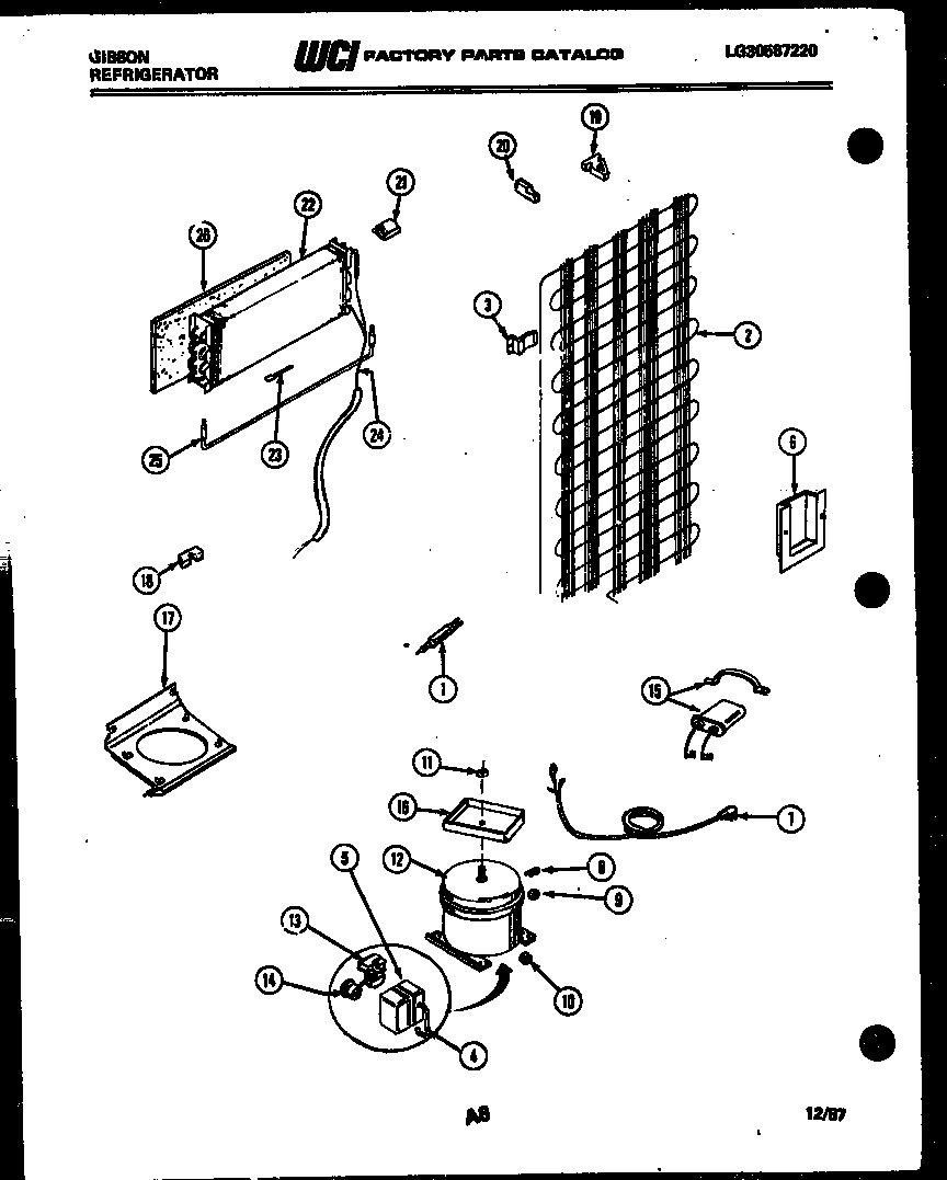 05 - SYSTEM AND AUTOMATIC DEFROST PARTS