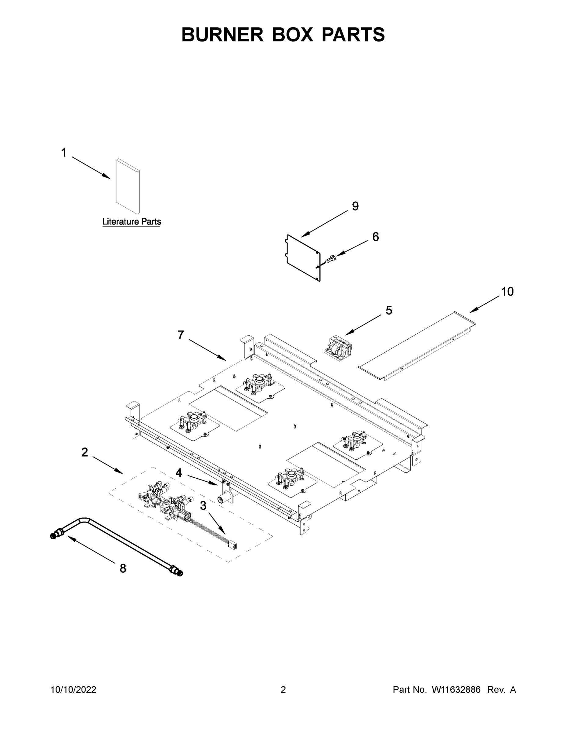 02 - BURNER BOX PARTS