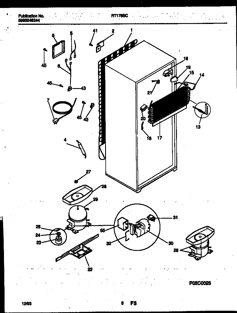 05 - SYSTEM AND AUTOMATIC DEFROST PARTS