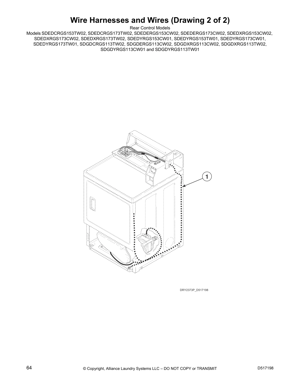 Wire Harnesses and Wires (Drawing 2 of 2)