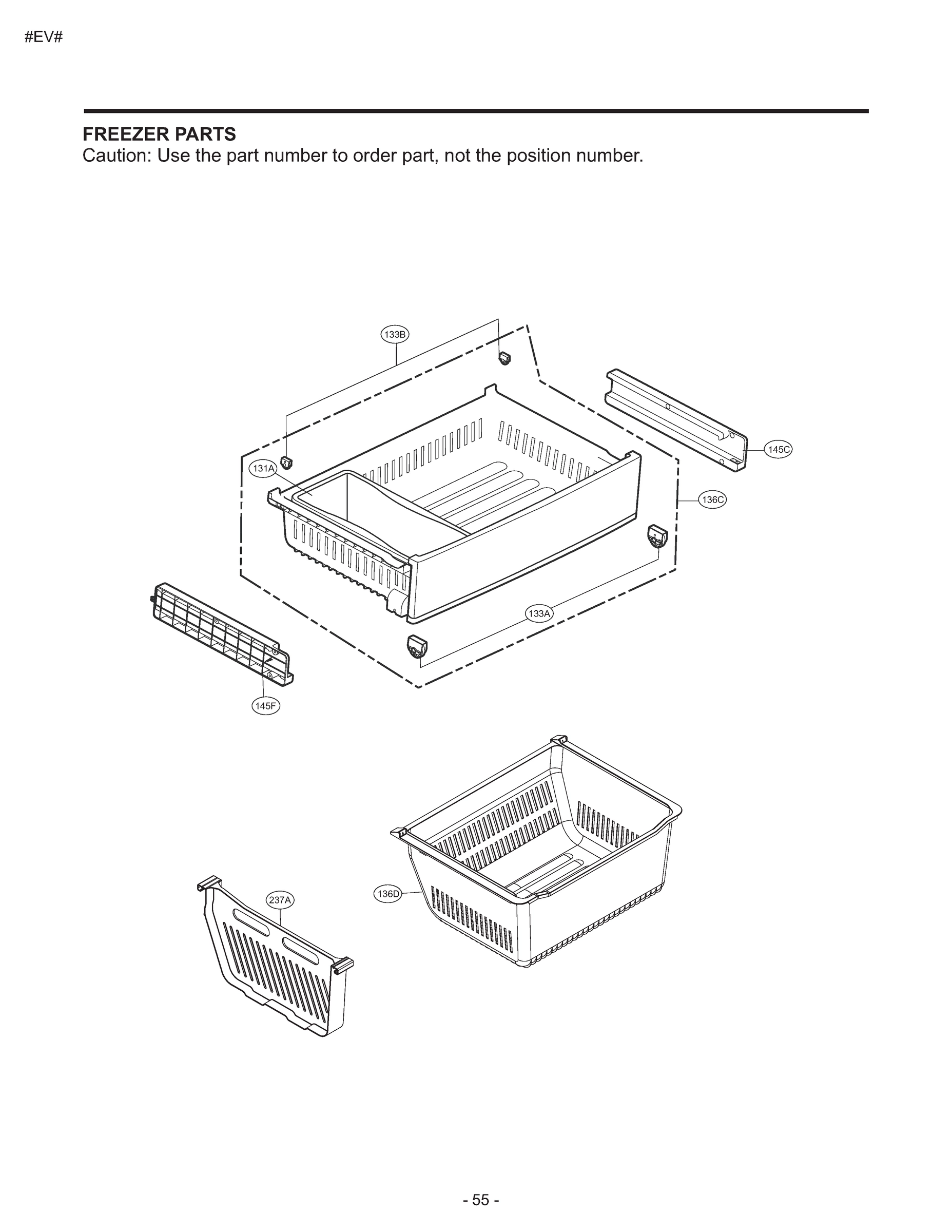 FREEZER PARTS