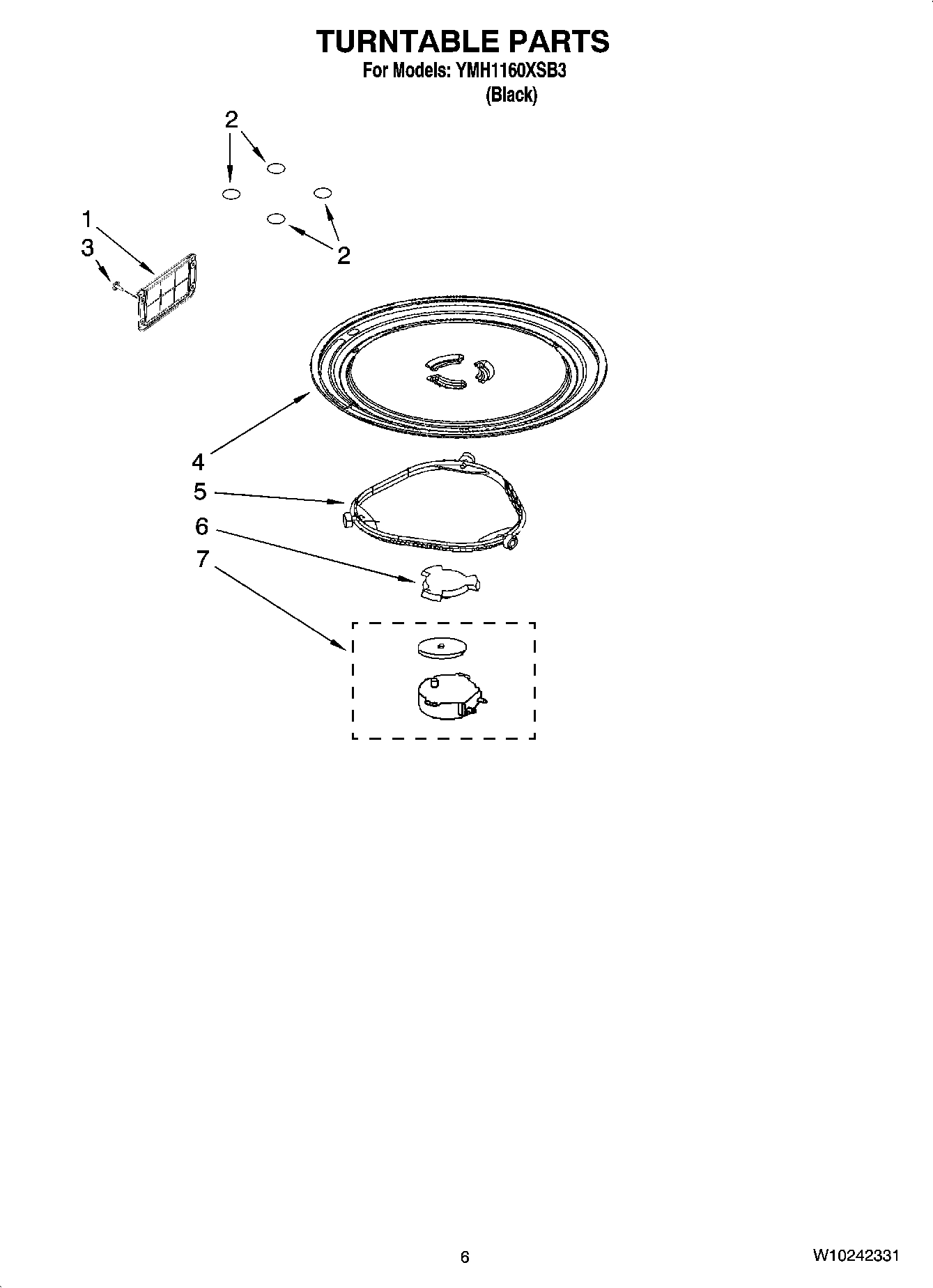 05 - TURNTABLE PARTS