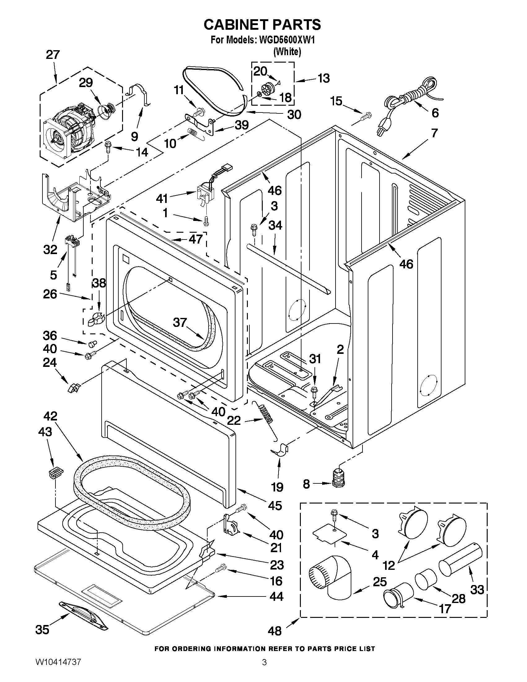 02 - CABINET PARTS