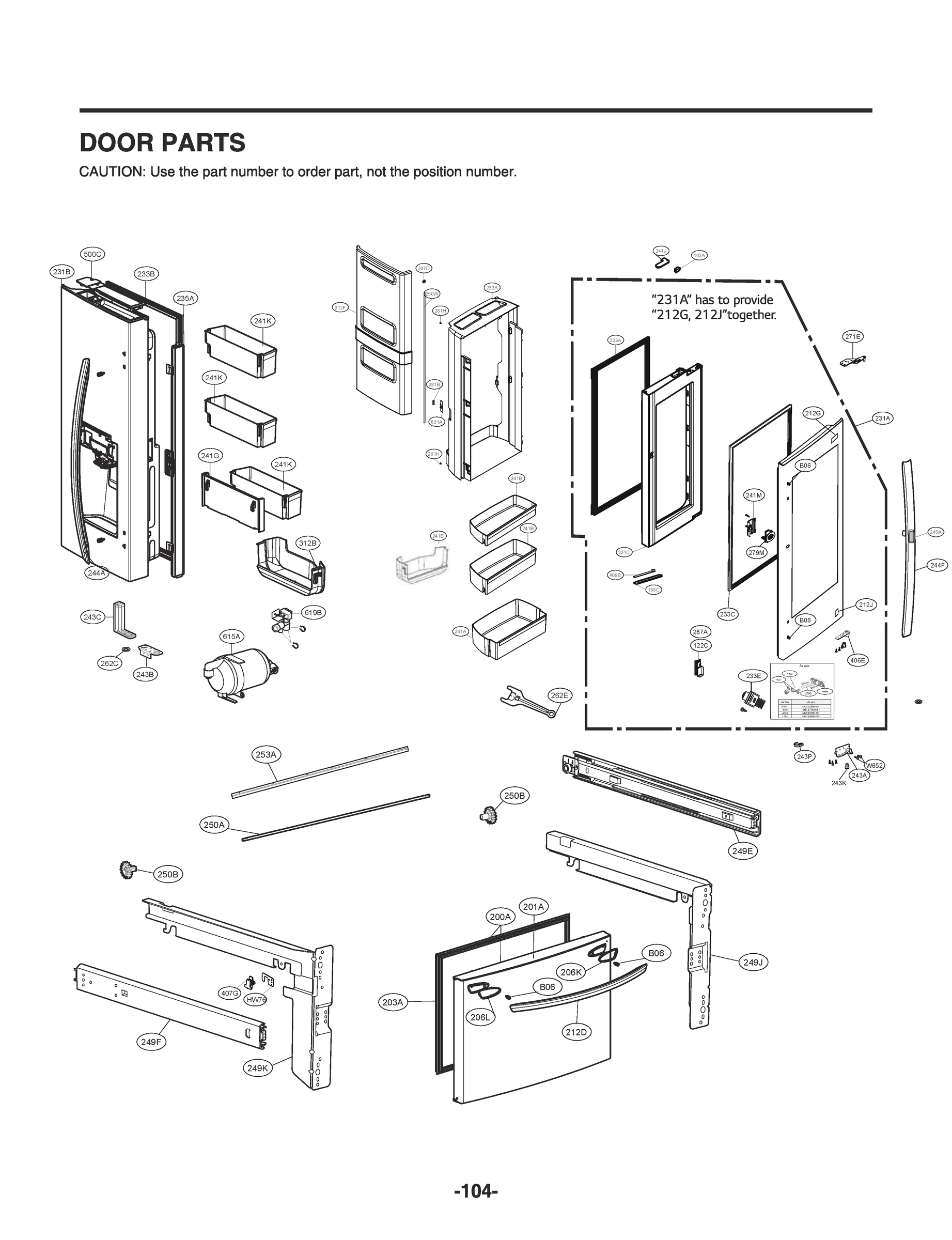 DOOR PARTS