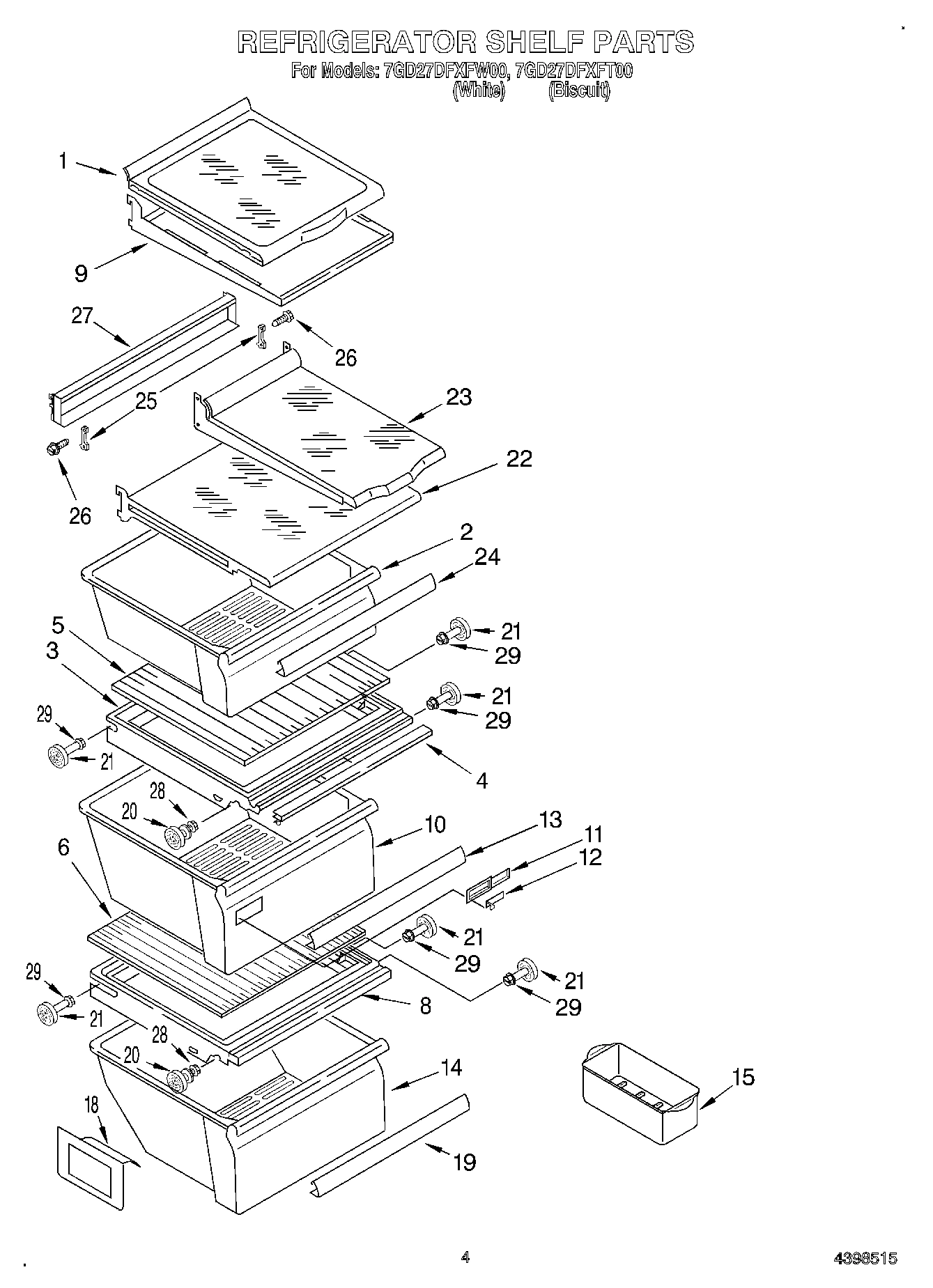 03 - REFRIGERATOR SHELF