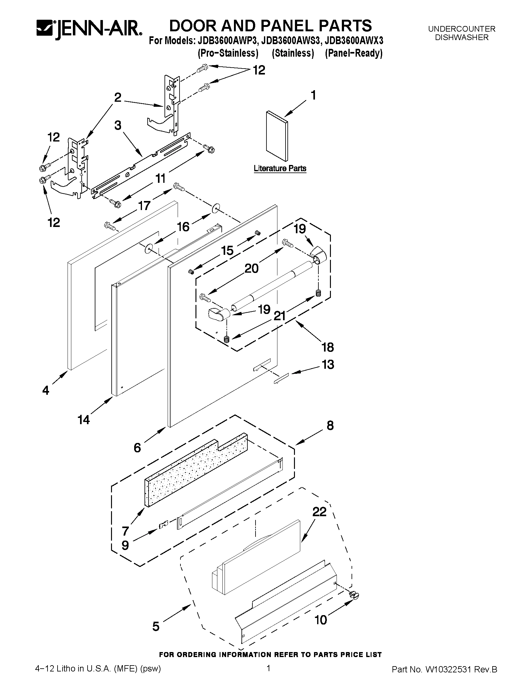01 - DOOR AND PANEL PARTS