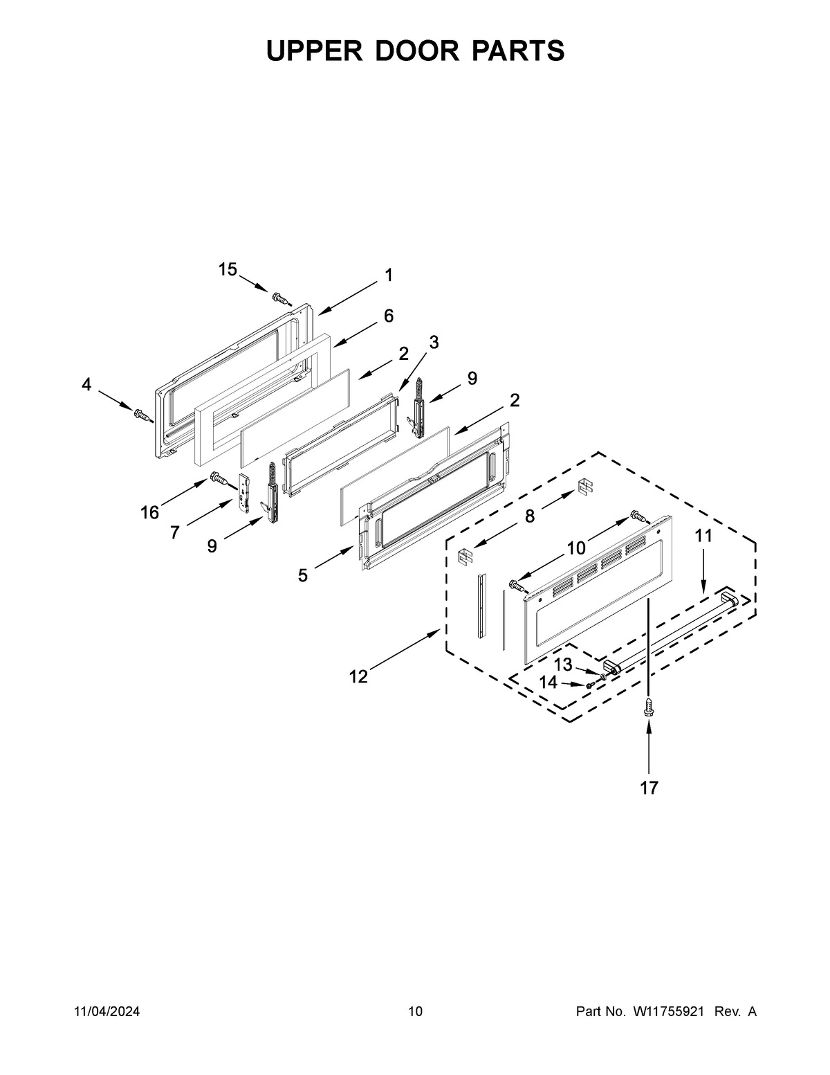 06 - UPPER DOOR PARTS