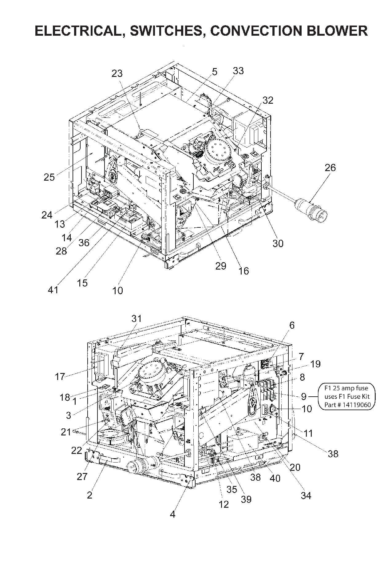 Electrical, Switches, Convection Blower