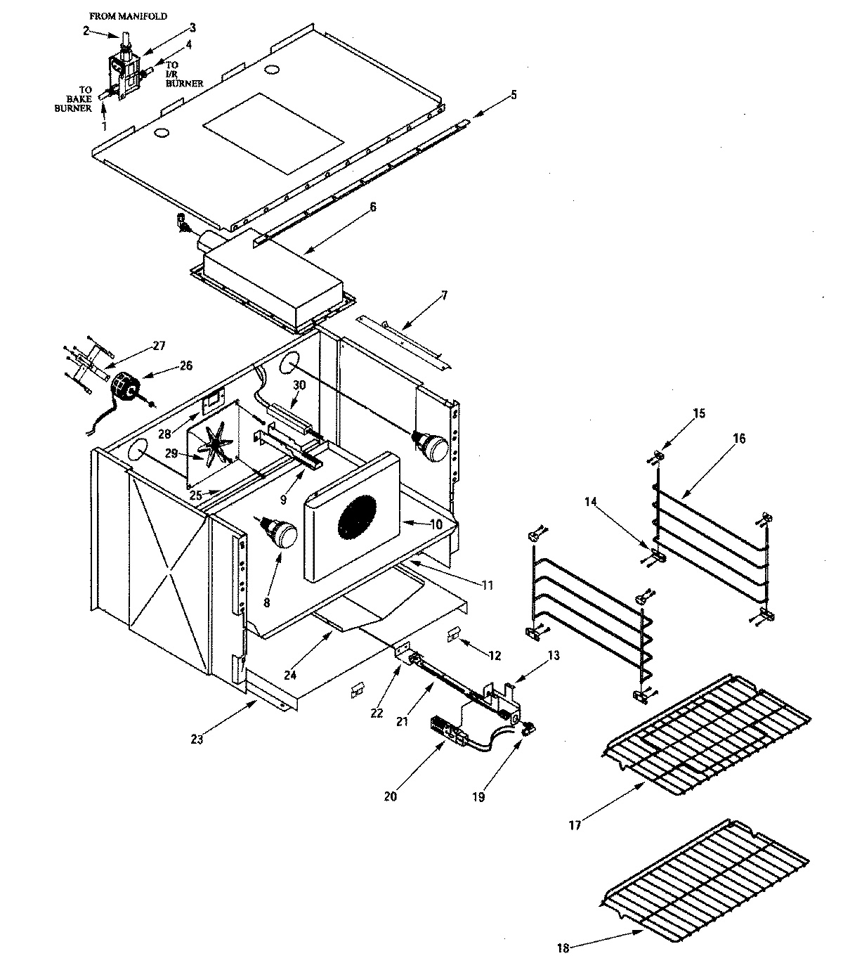 06 - OVEN ASSEMBLY (LARGE)