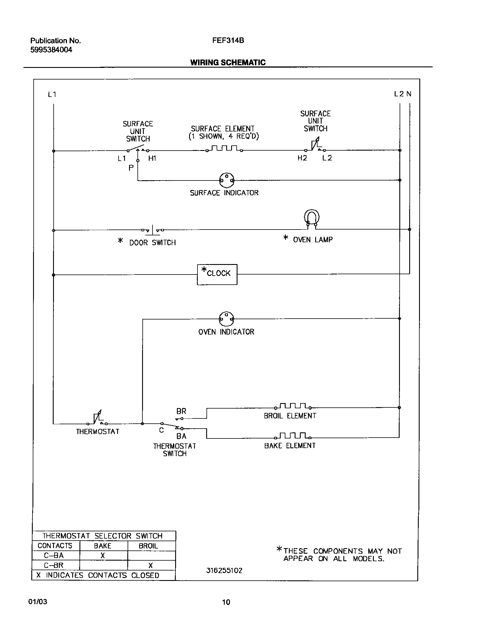 10 - WIRING SCHEMATIC