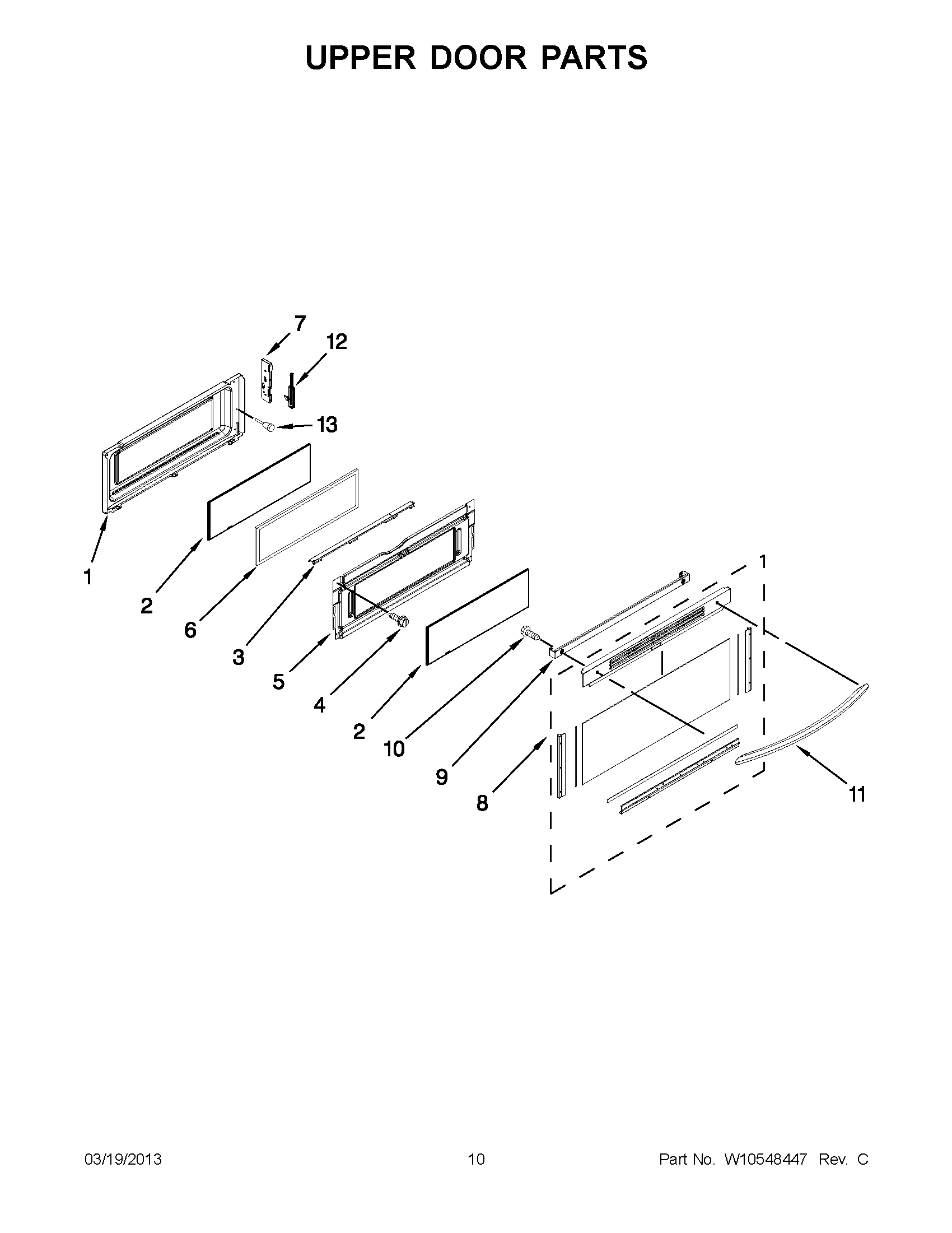 05 - UPPER DOOR PARTS