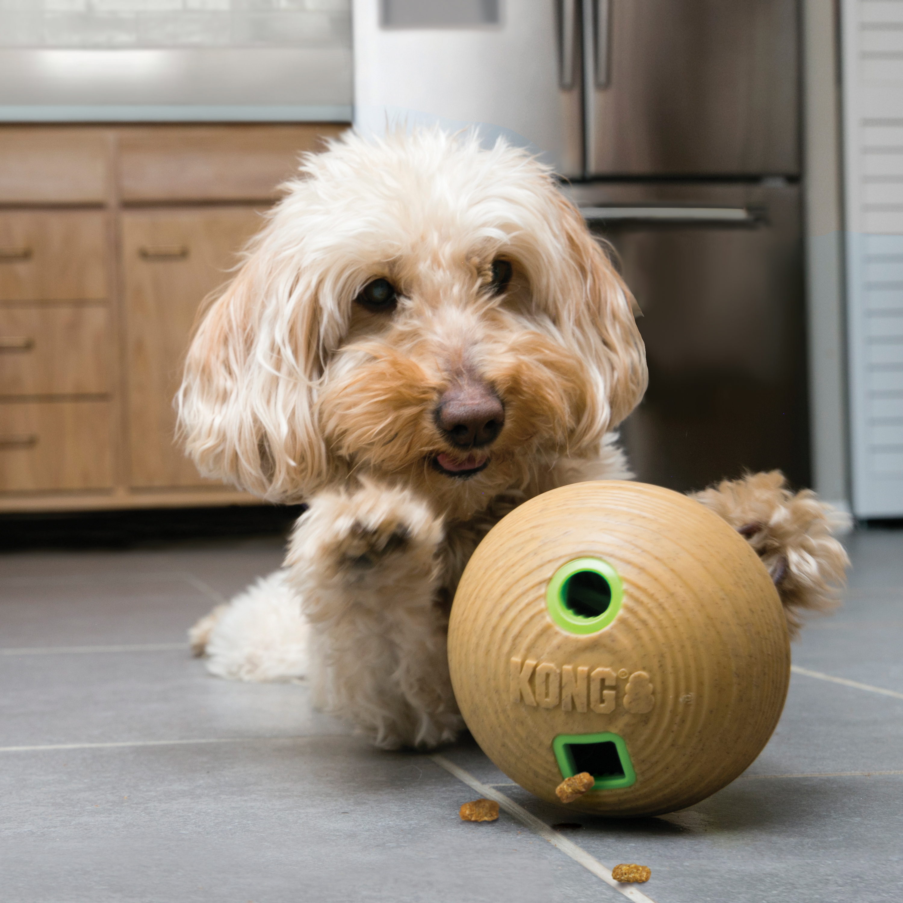 Bamboo Feeder Dumbbell lifestyle image du produit