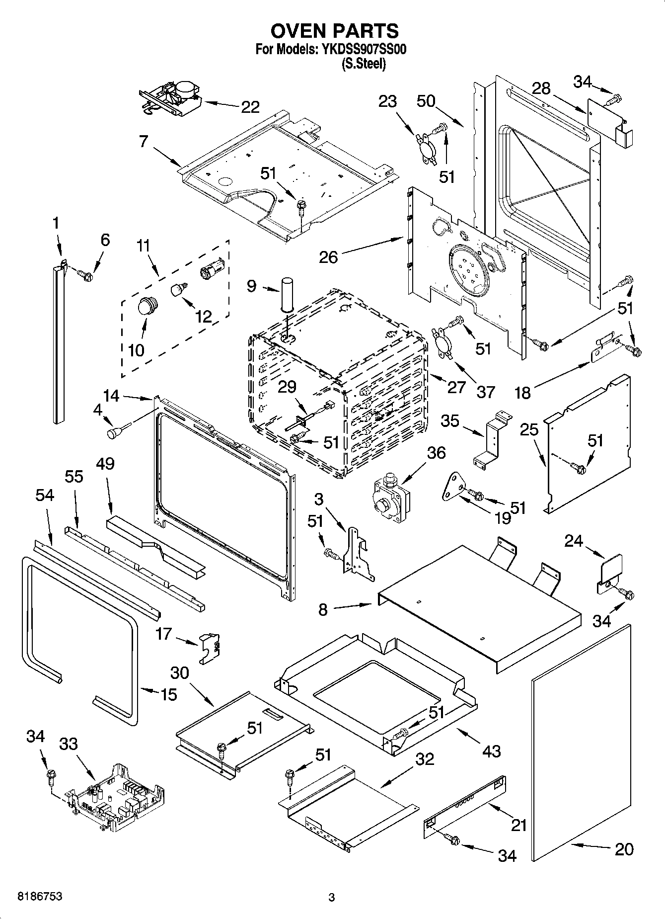 02 - OVEN PARTS