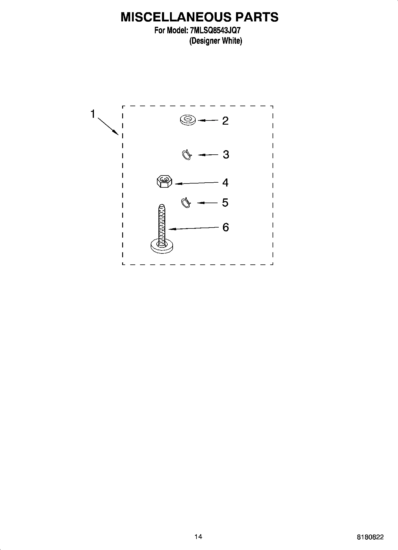 10 - MISCELLANEOUS PARTS, OPTIONAL PARTS (NOT INCLUDED)
