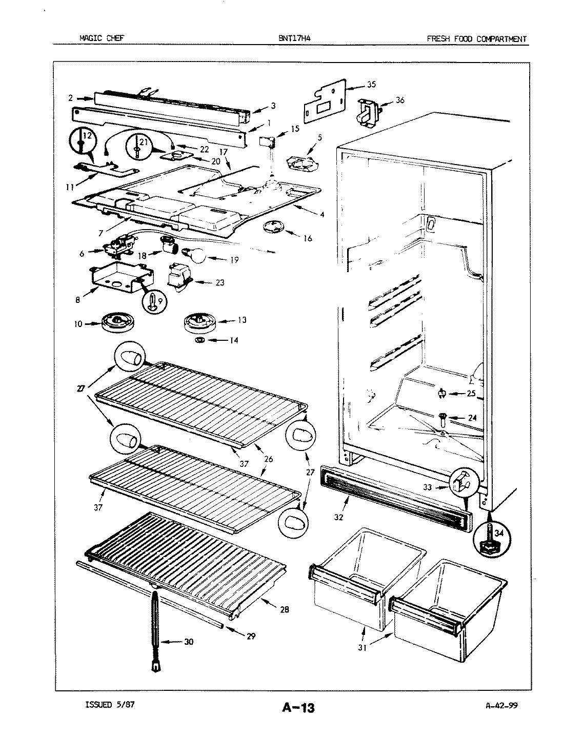 03 - FRESH FOOD COMPARTMENT