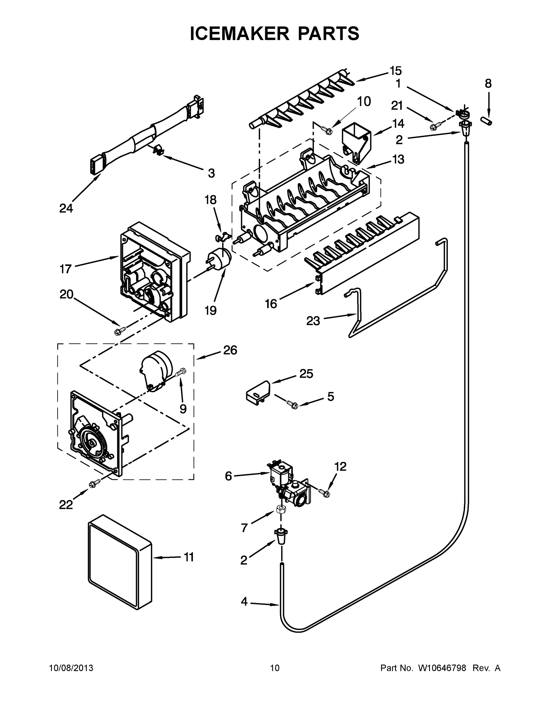 06 - ICEMAKER PARTS