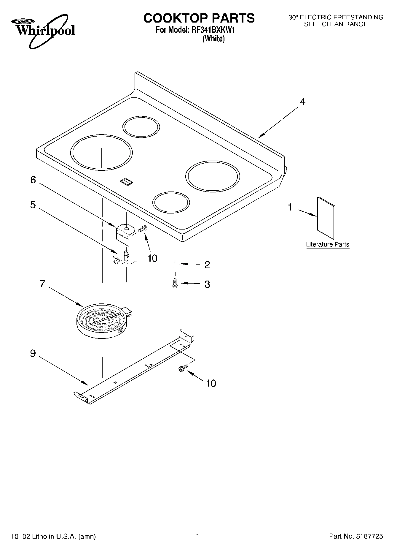 01 - COOKTOP, LITERATURE