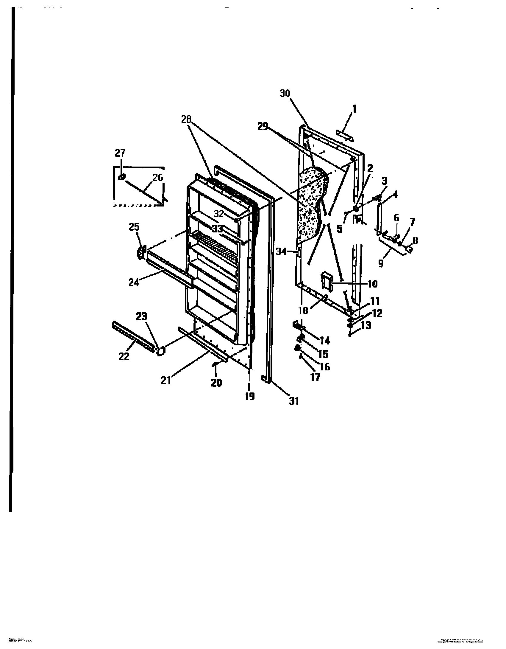 09 - FREEZER DOOR PANELS