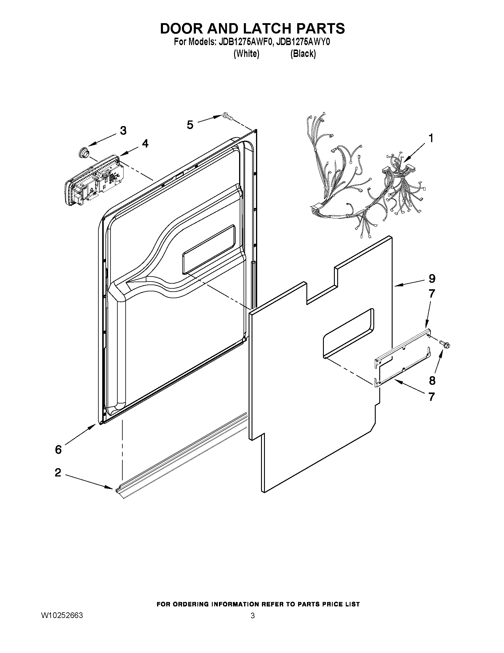 03 - DOOR AND LATCH PARTS
