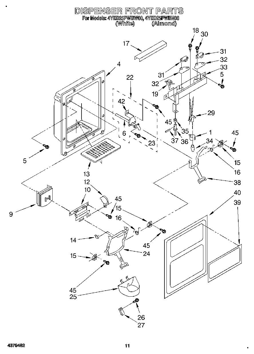 08 - DISPENSER FRONT