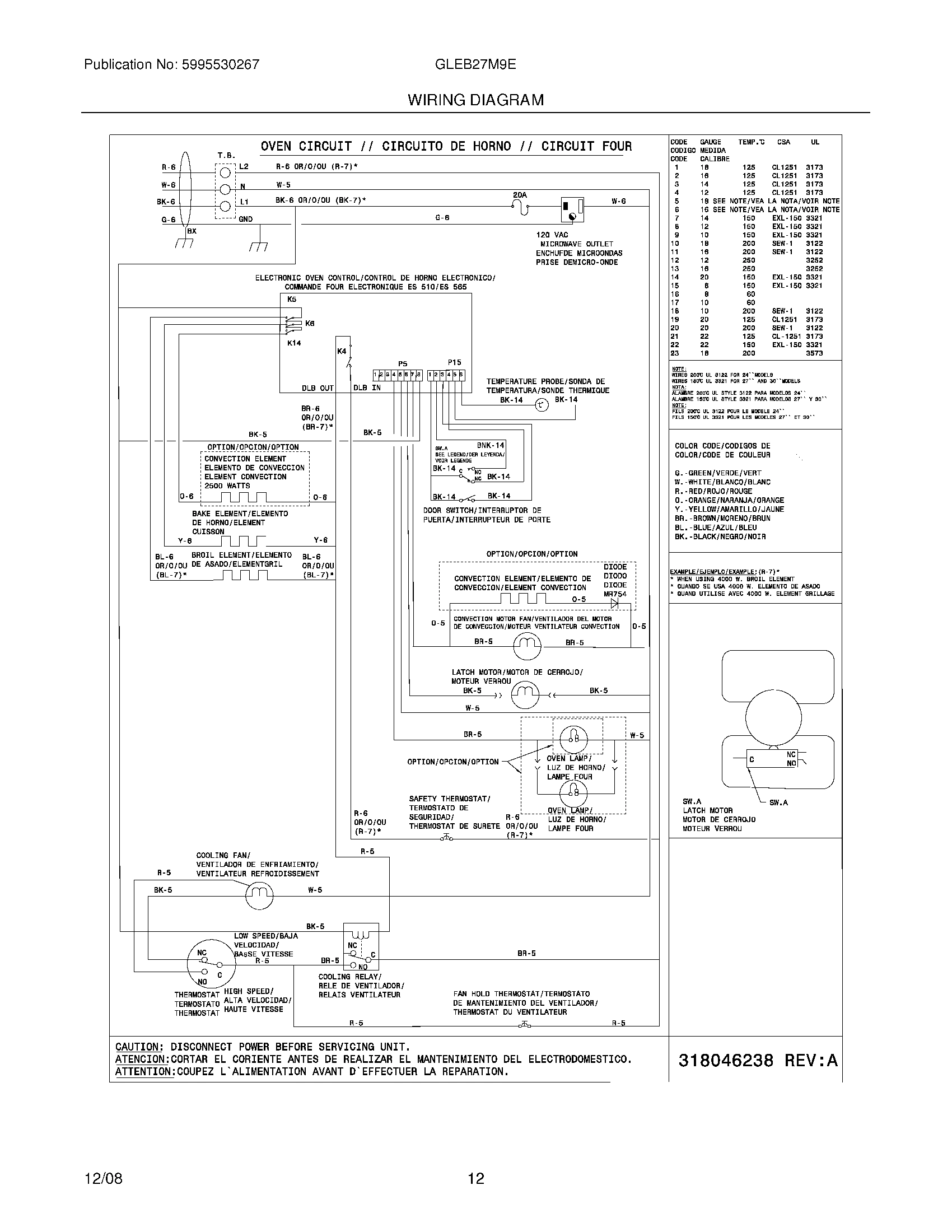 12 - WIRING DIAGRAM