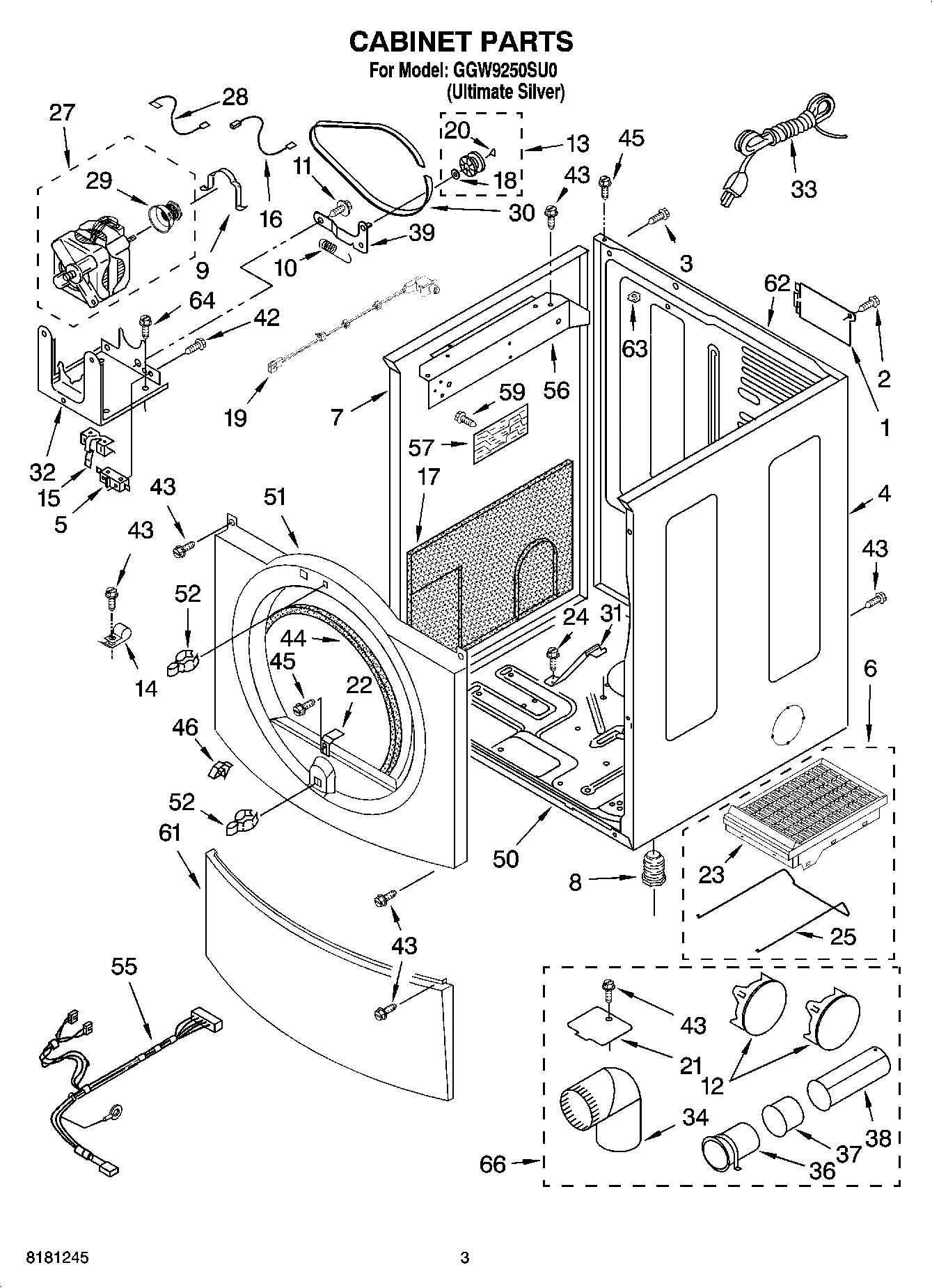 02 - CABINET PARTS