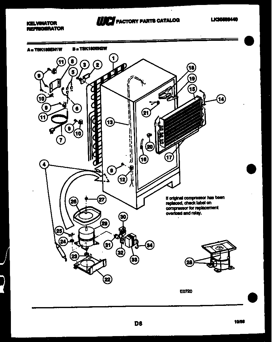 05 - SYSTEM AND AUTOMATIC DEFROST PARTS
