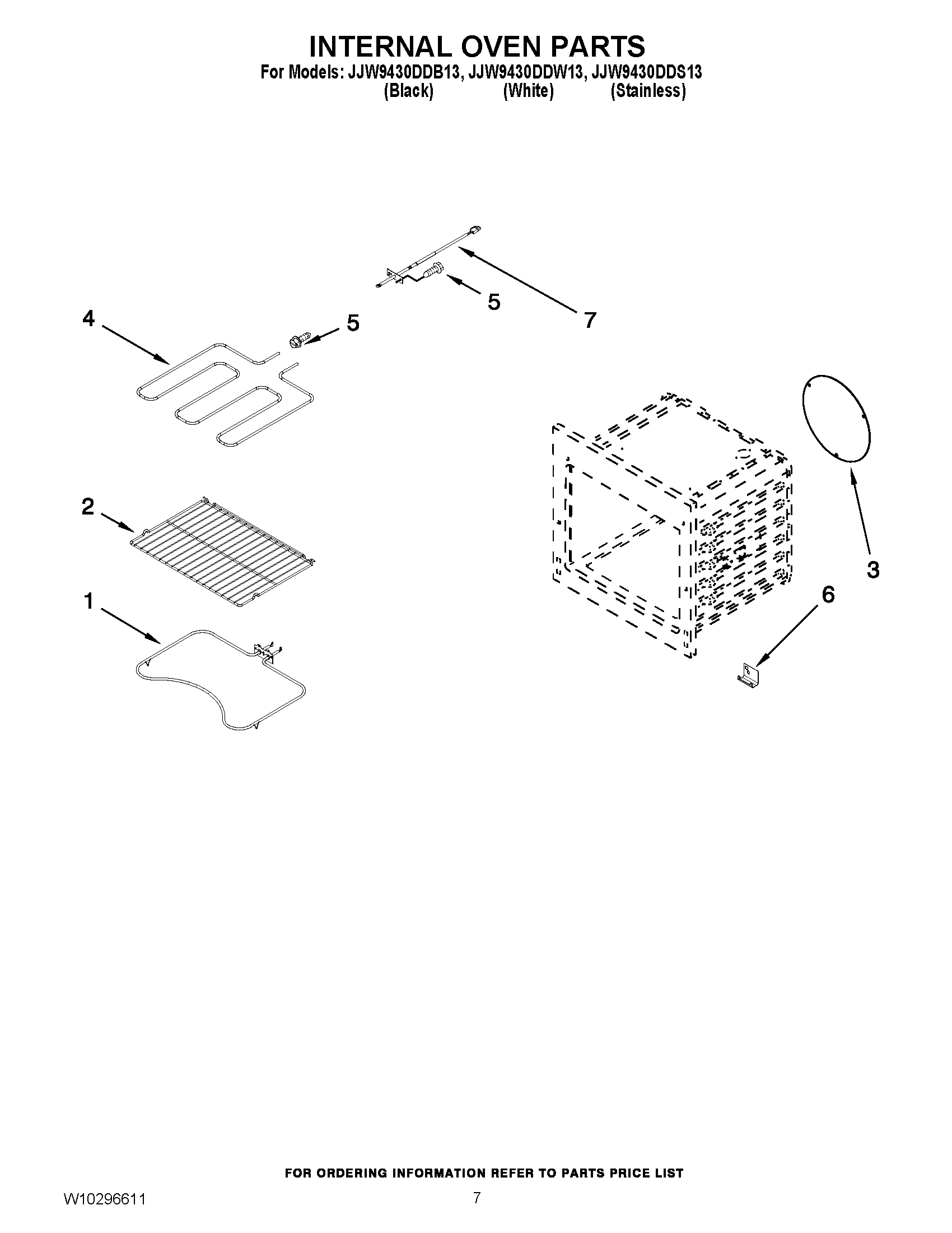 04 - INTERNAL OVEN PARTS