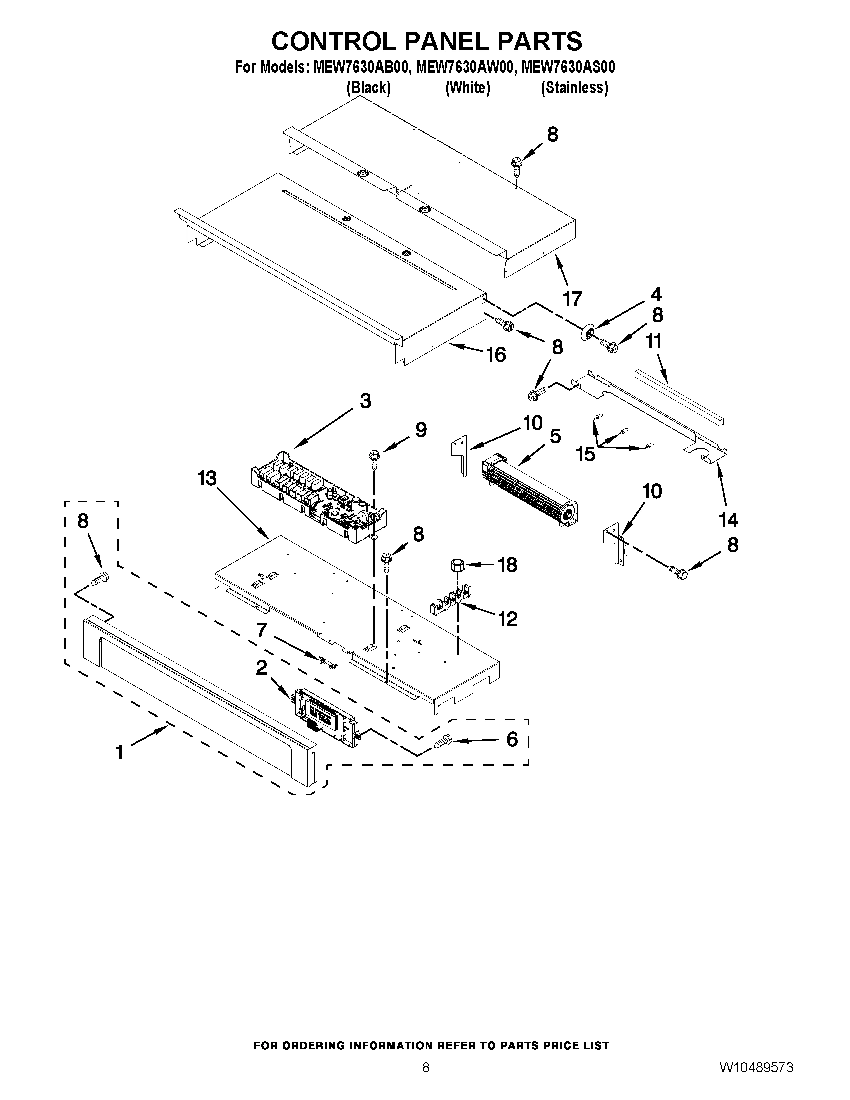 06 - CONTROL PANEL PARTS