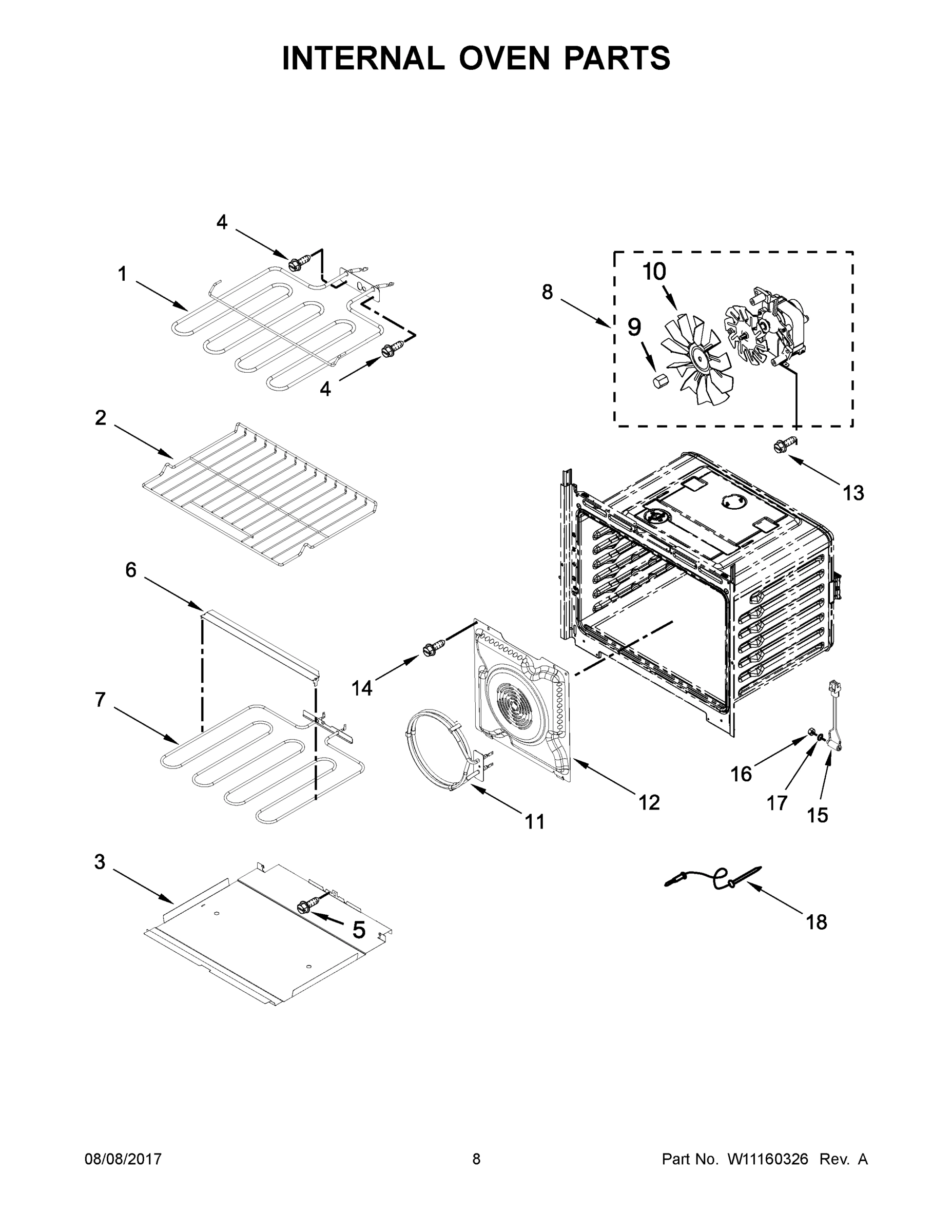 05 - INTERNAL OVEN PARTS