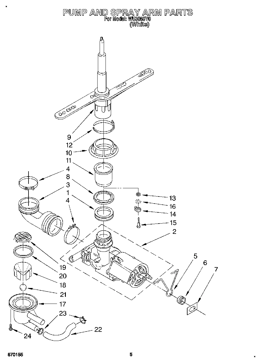 04 - PUMP AND SPRAY ARM