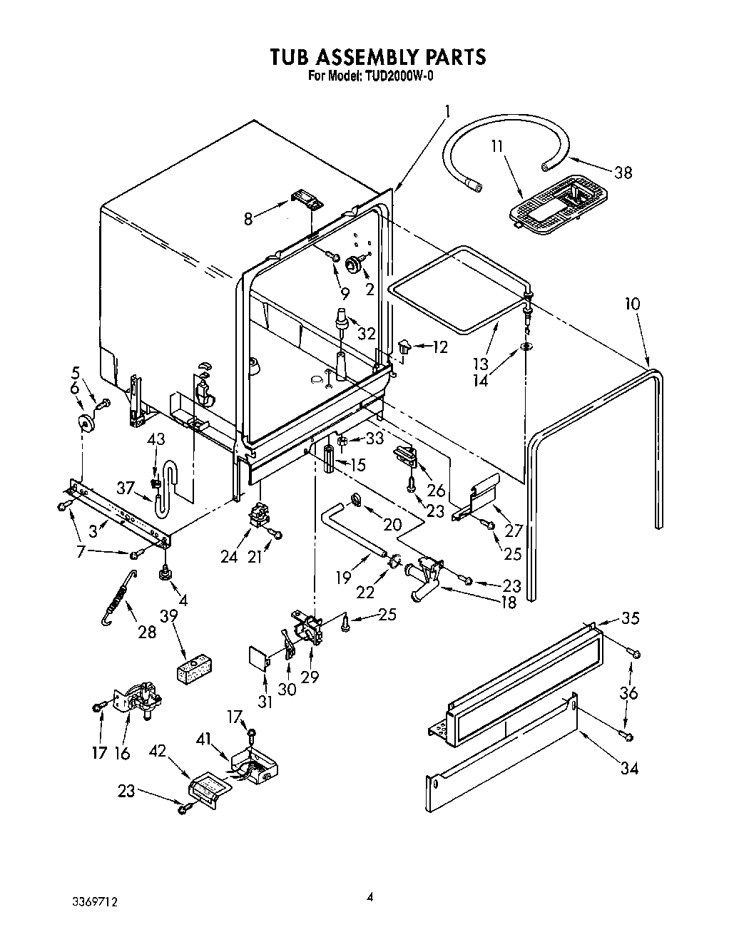 03 - TUB ASSEMBLY