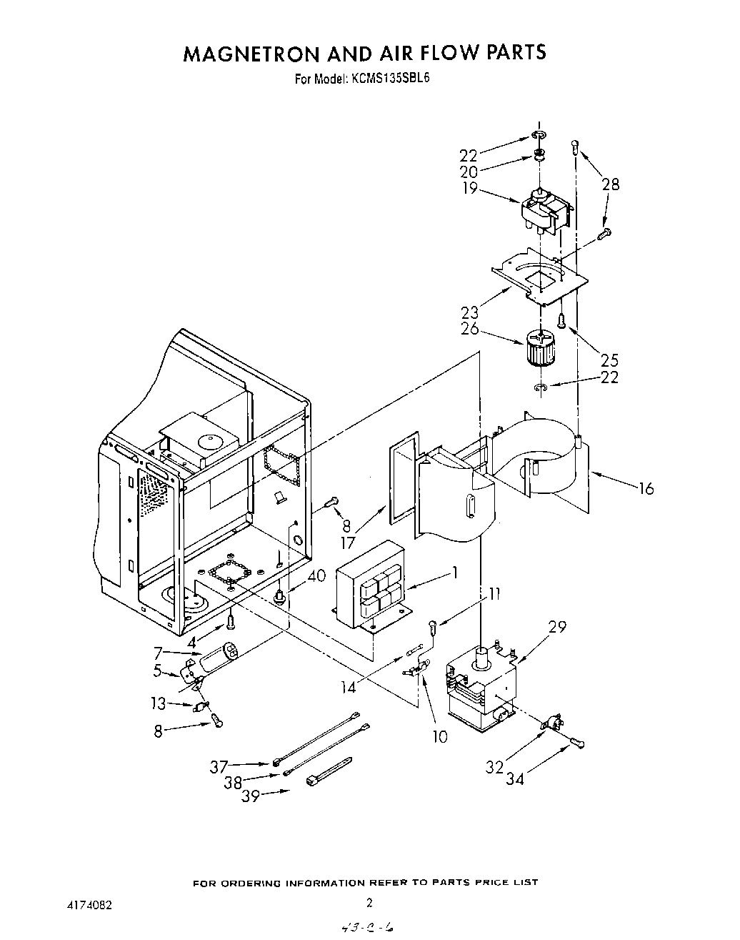 02 - MAGNETRON AND AIR FLOW , LIT/OPTIONAL