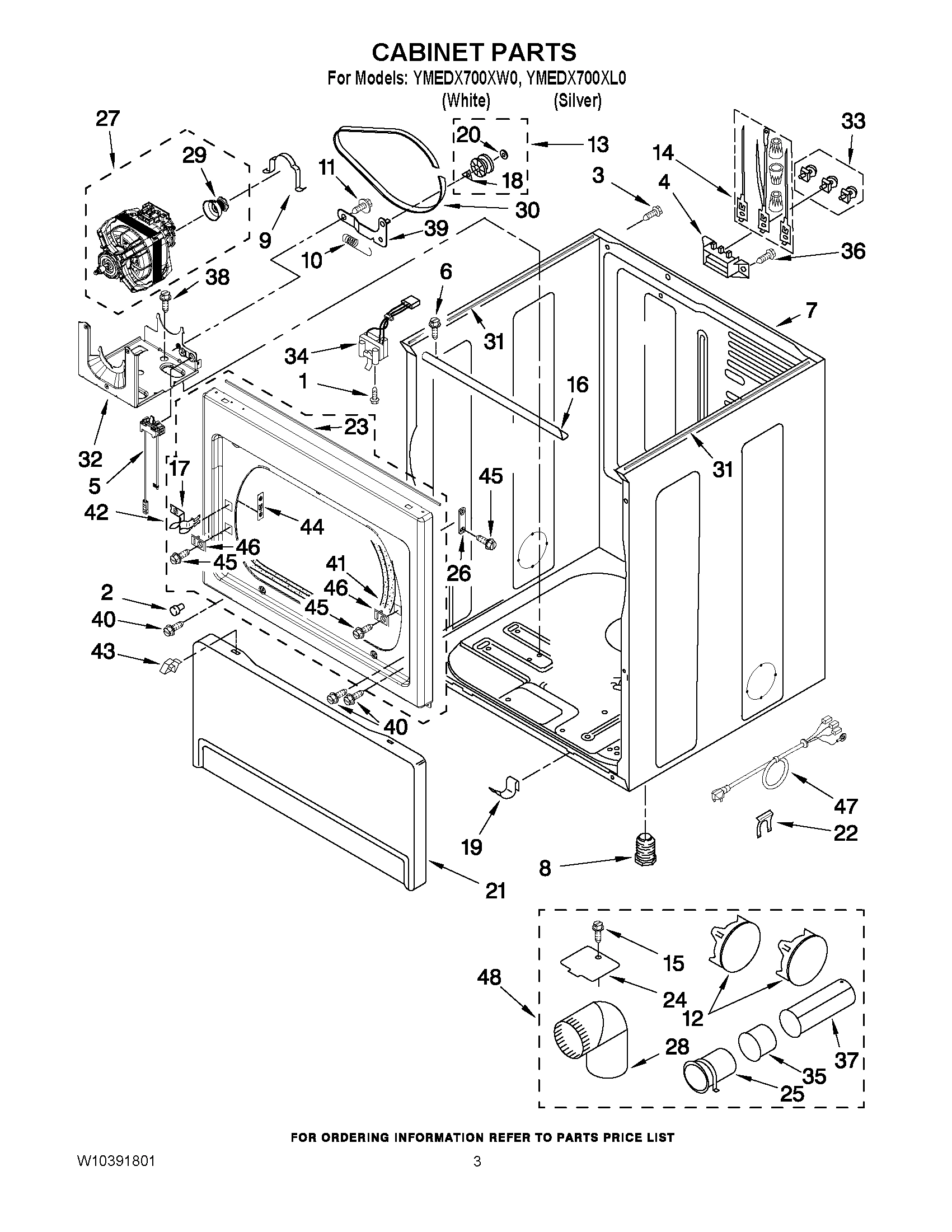 02 - CABINET PARTS