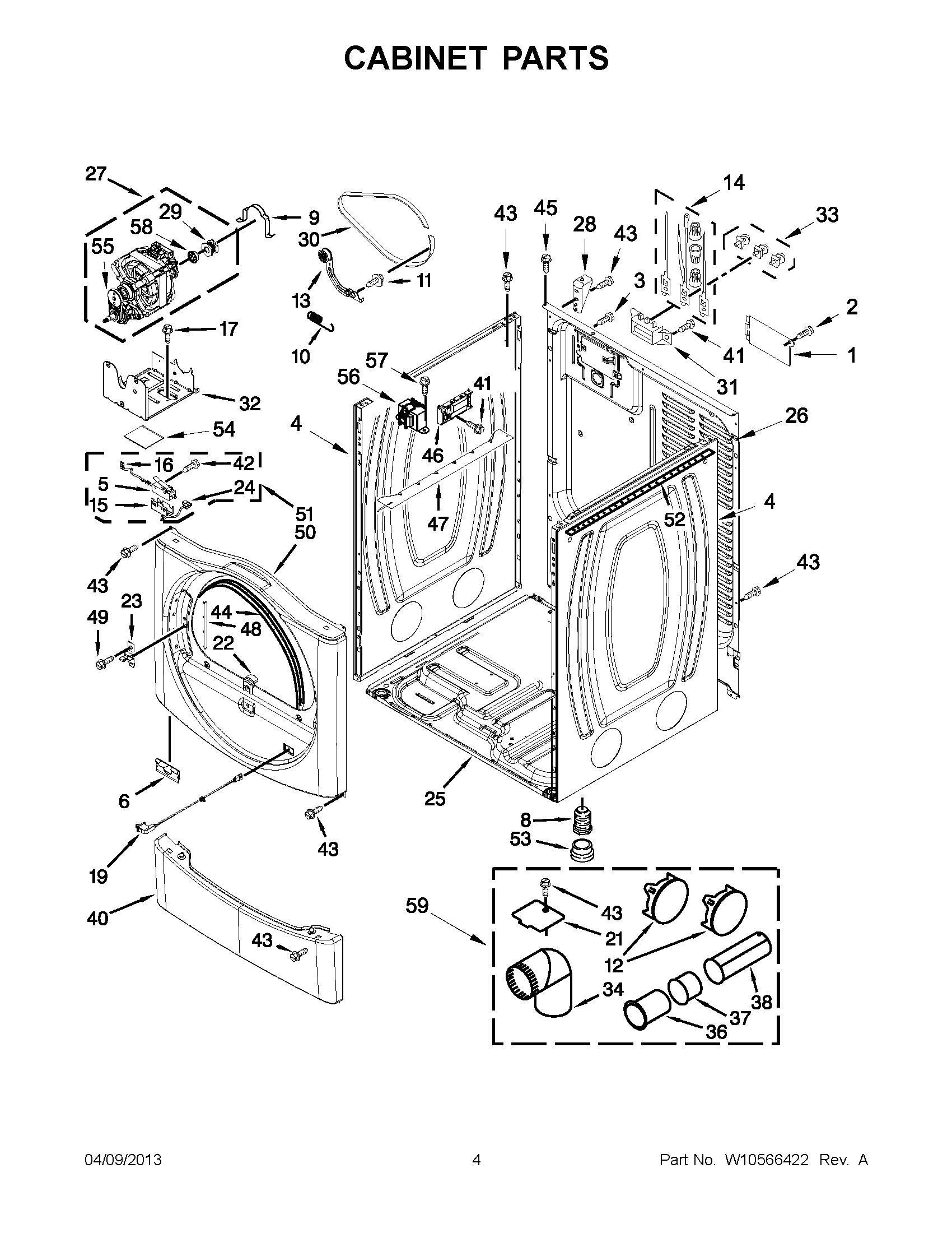 02 - CABINET PARTS