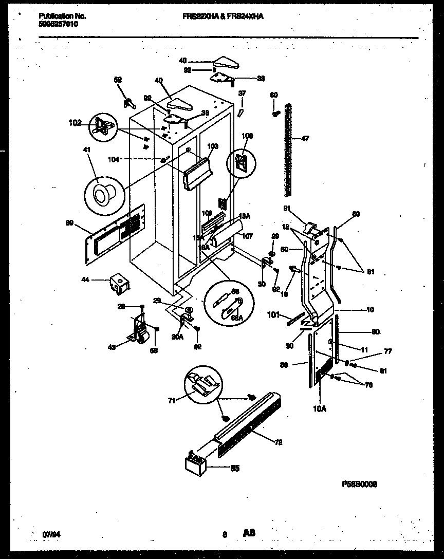 05 - CABINET PARTS