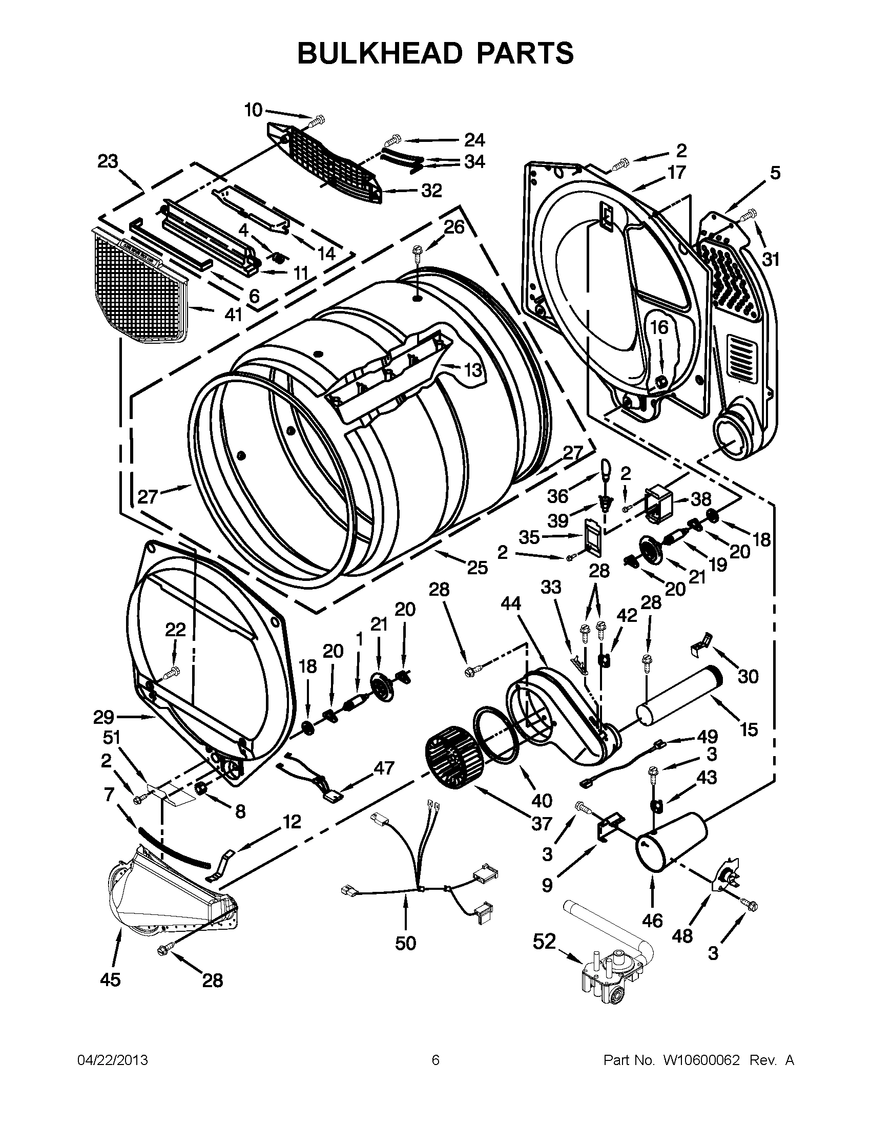 03 - BULKHEAD PARTS