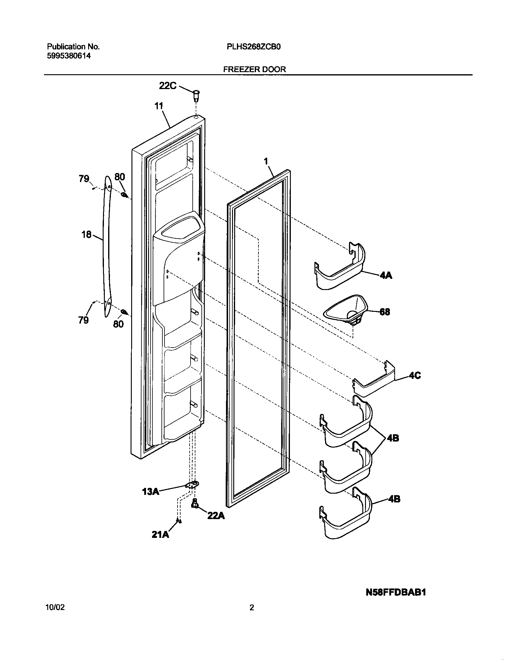 03 - FREEZER DOOR