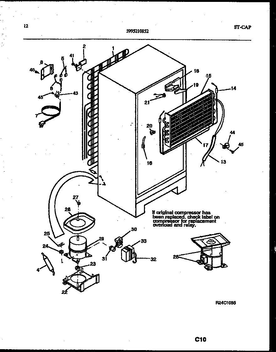 07 - SYSTEM AND AUTOMATIC DEFROST PARTS