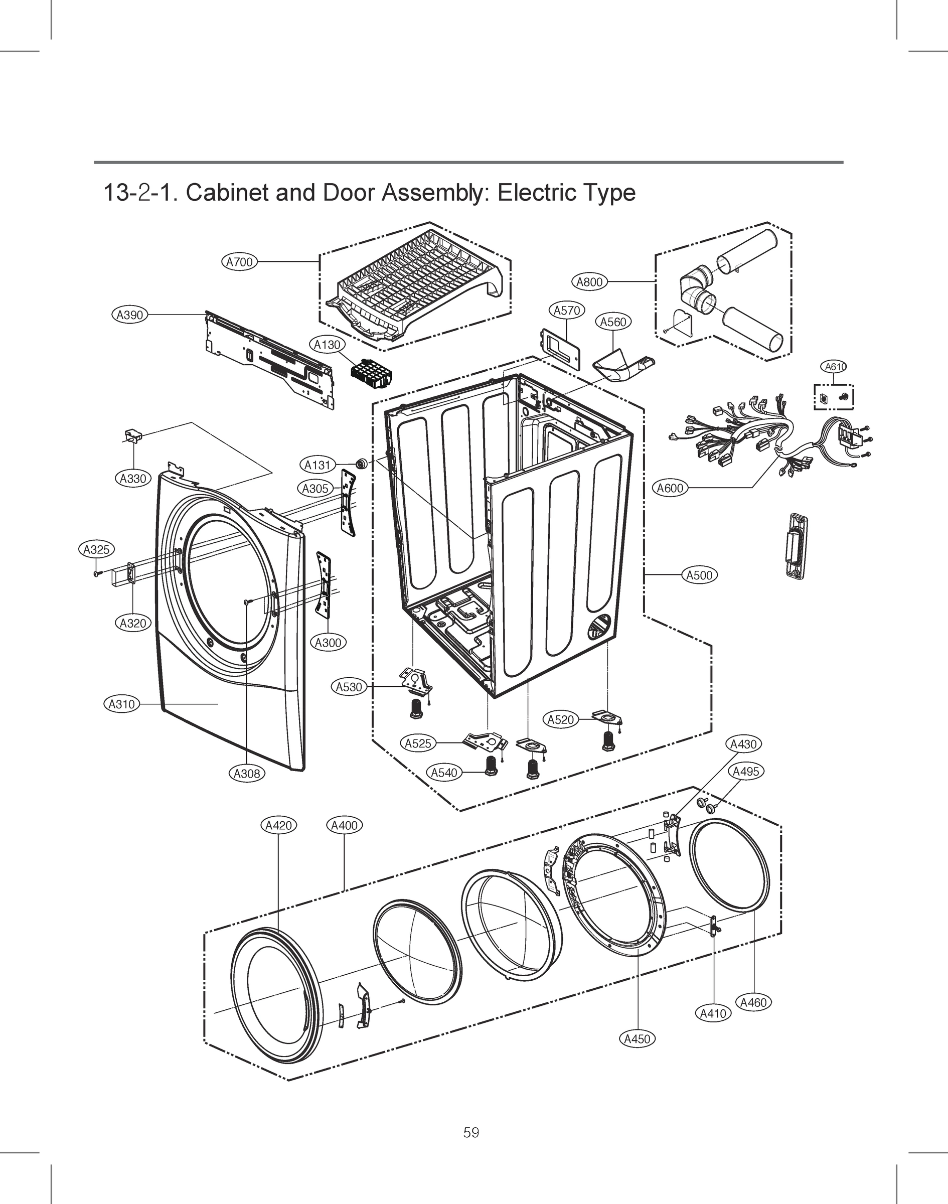 CABINET AND DOOR ASSEMBLY