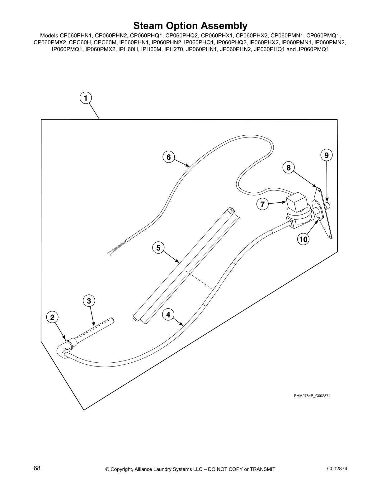Steam Option Assembly