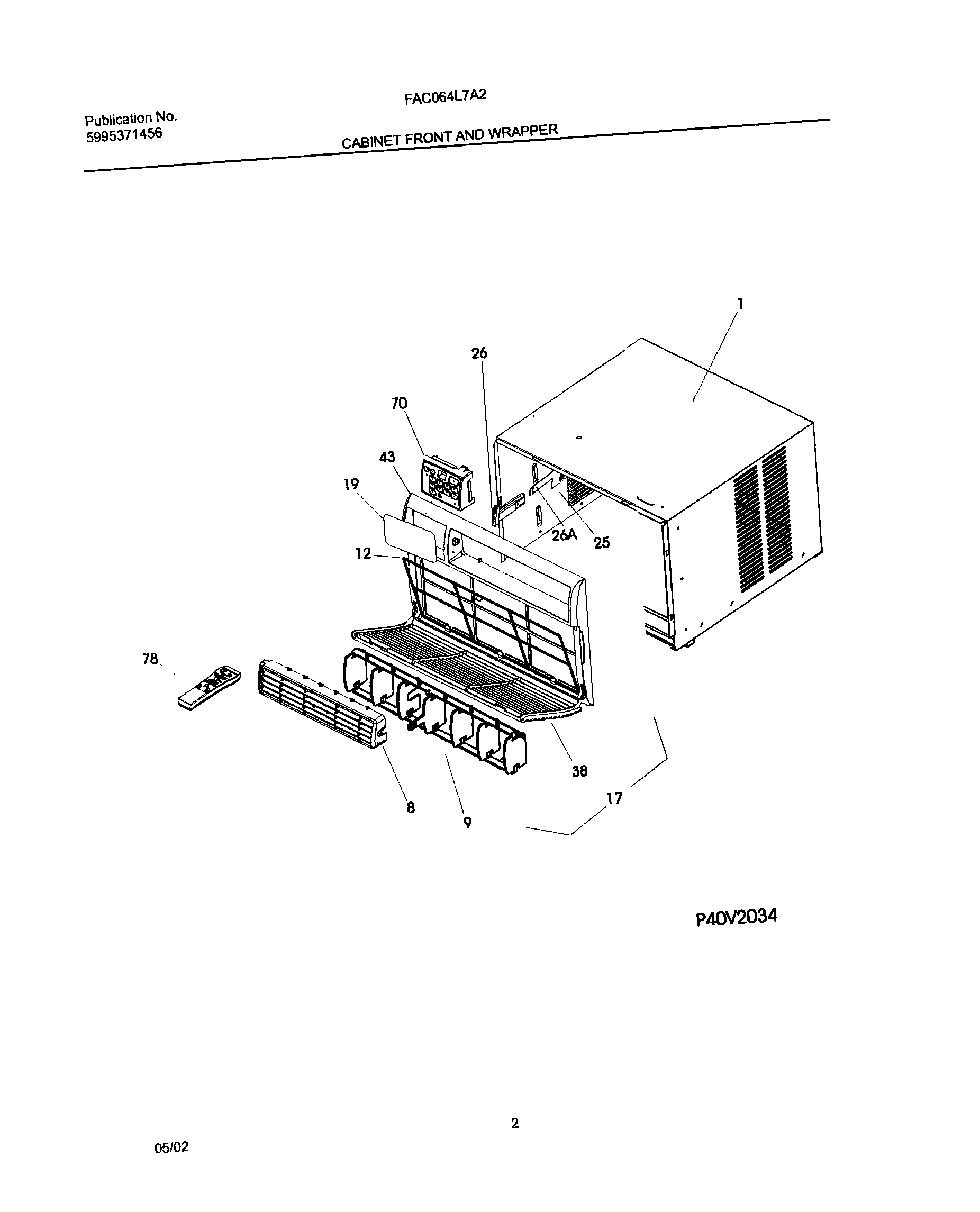 03 - CABINET FRONT AND WRAPPER