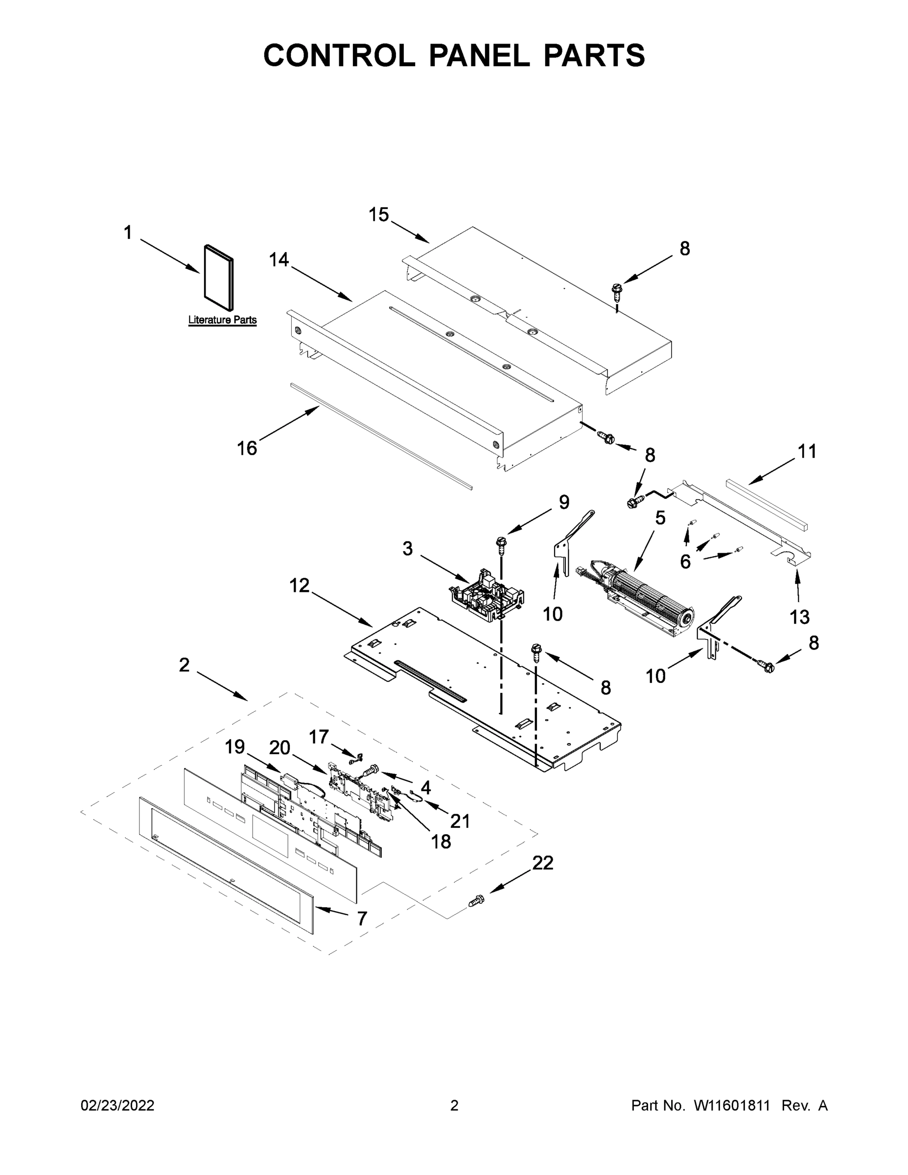 02 - CONTROL PANEL PARTS