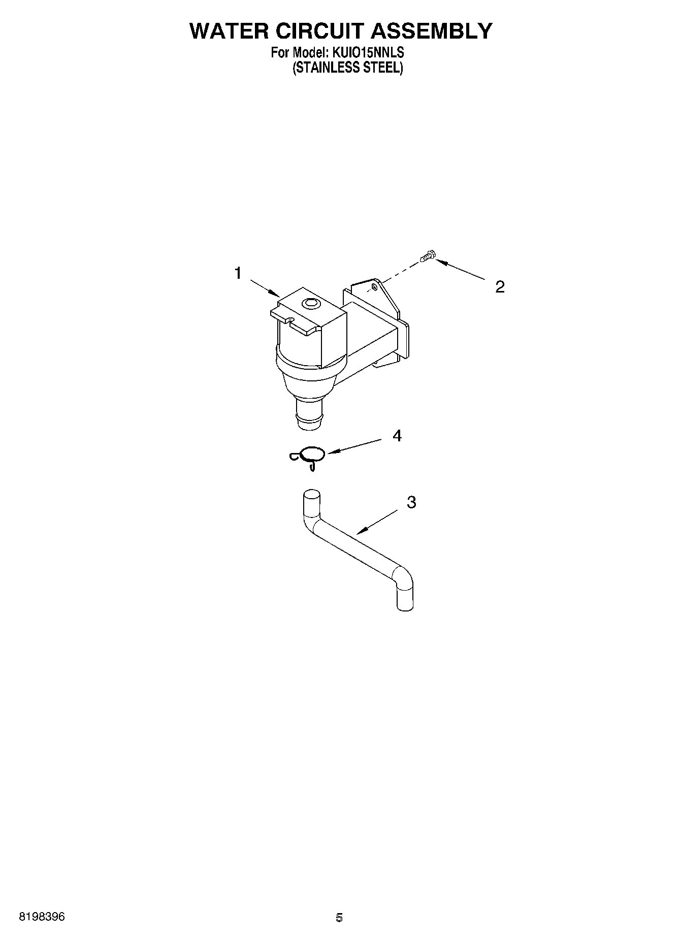 03 - WATER CIRCUIT ASSEMBLY