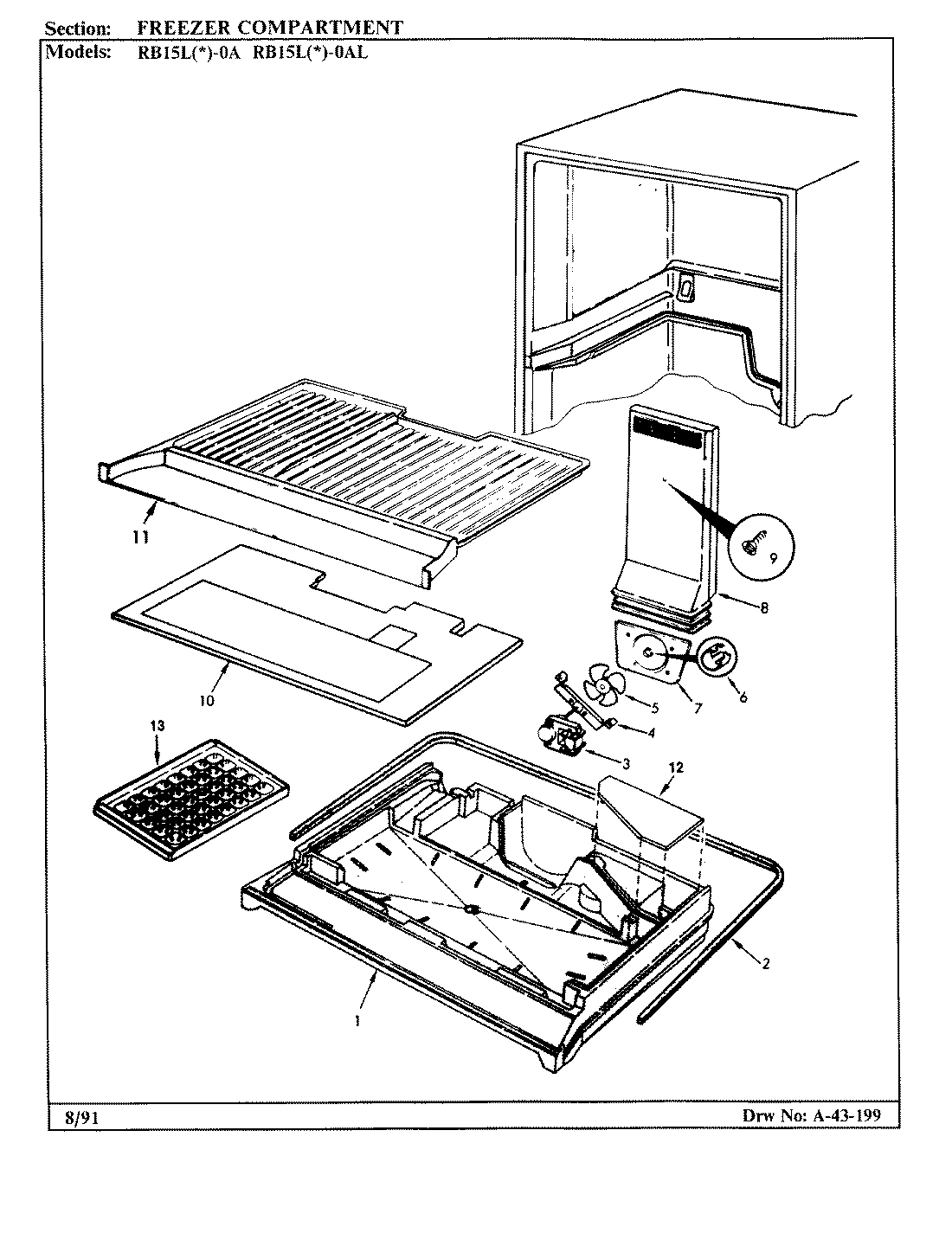 02 - FREEZER COMPARTMENT