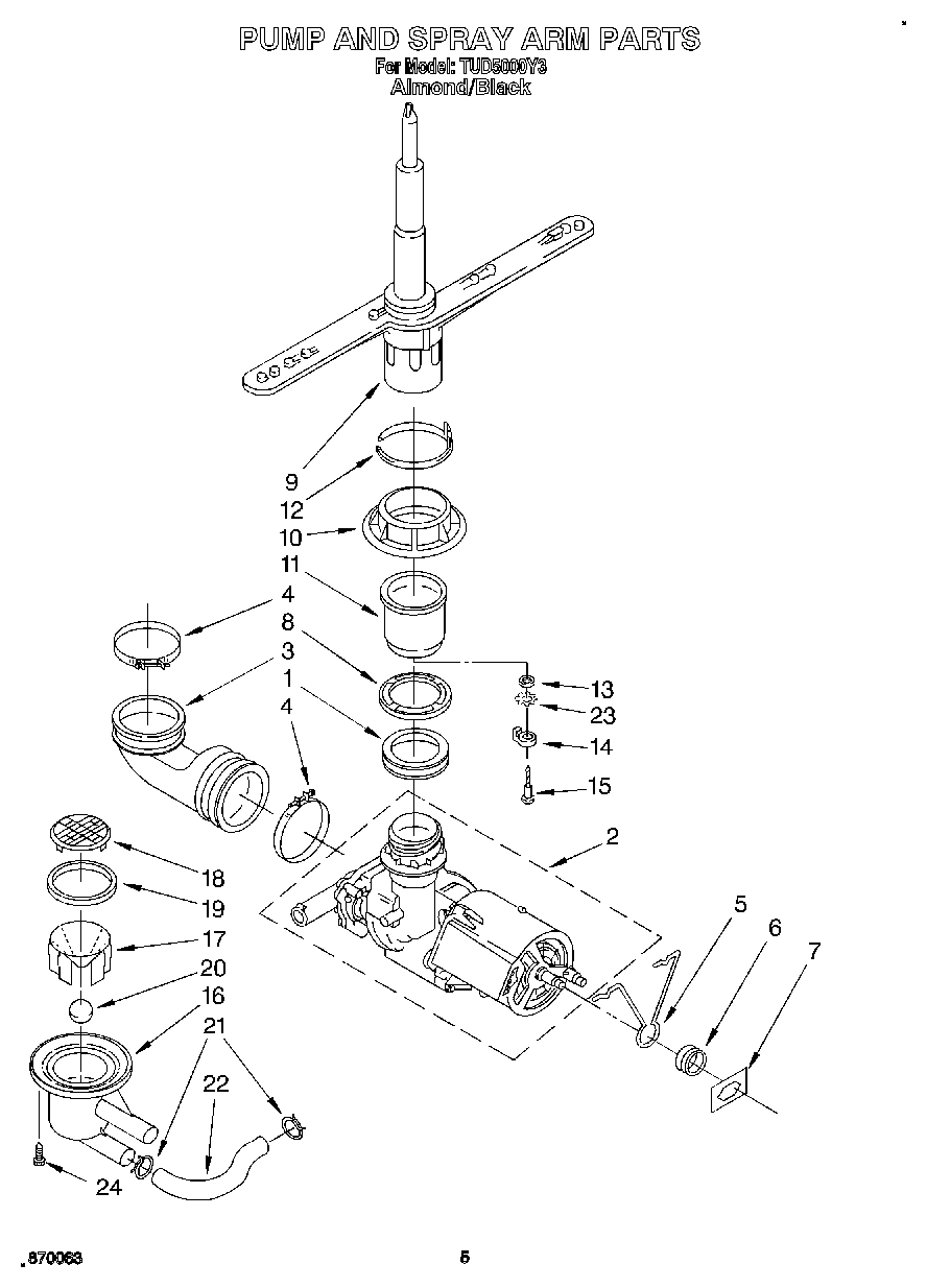 04 - PUMP AND SPRAY ARM