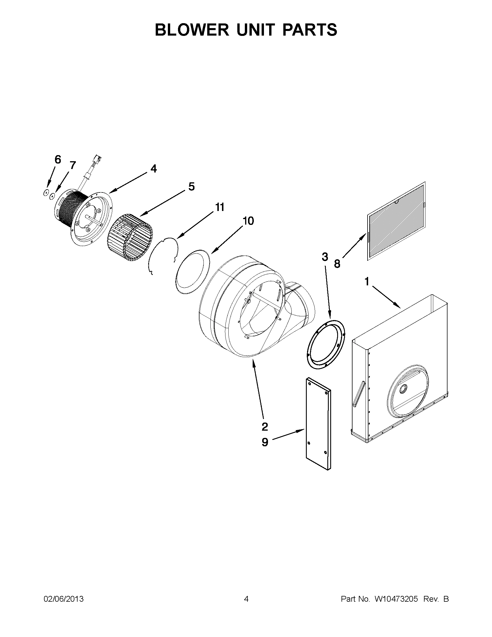 02 - BLOWER UNIT PARTS