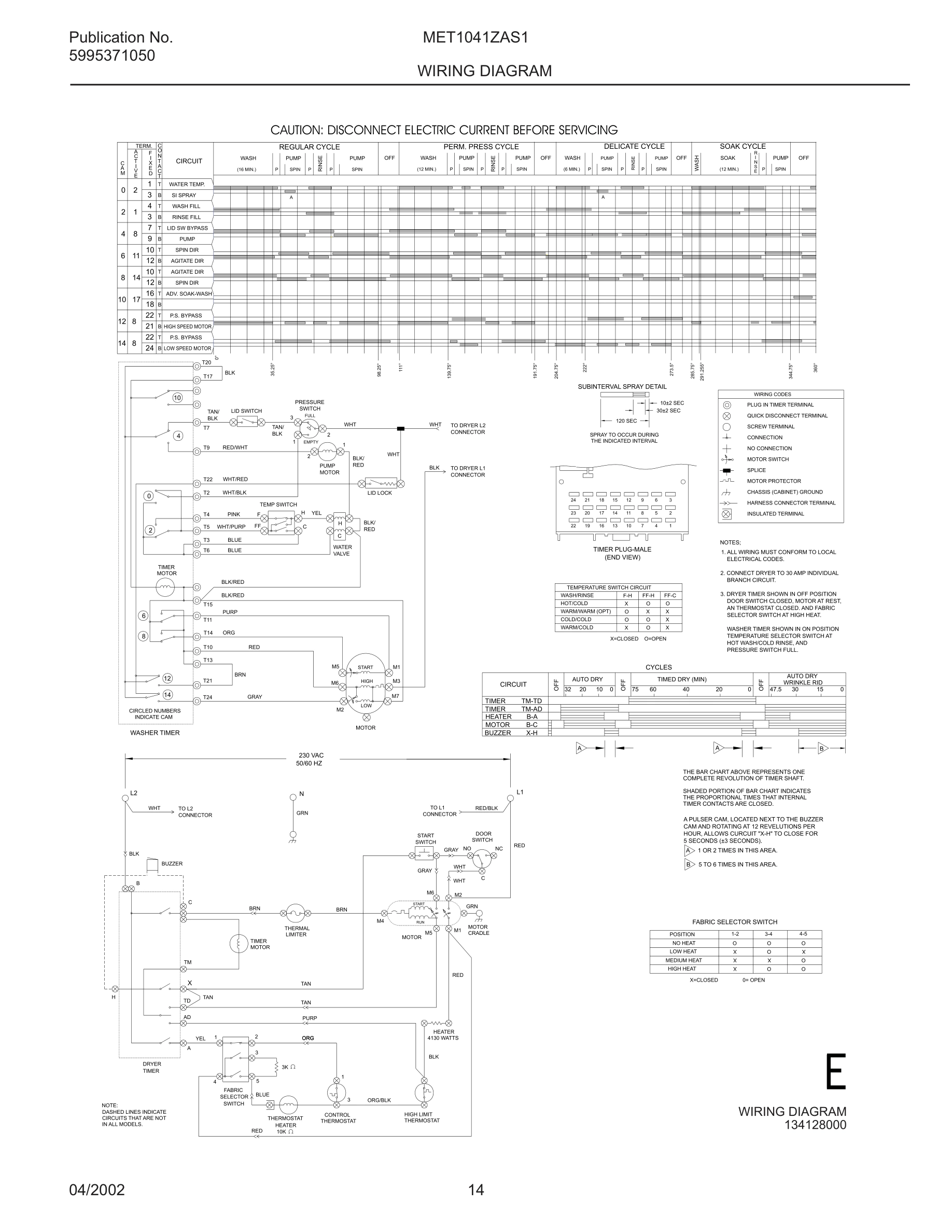 14 - WIRING DIAGRAM