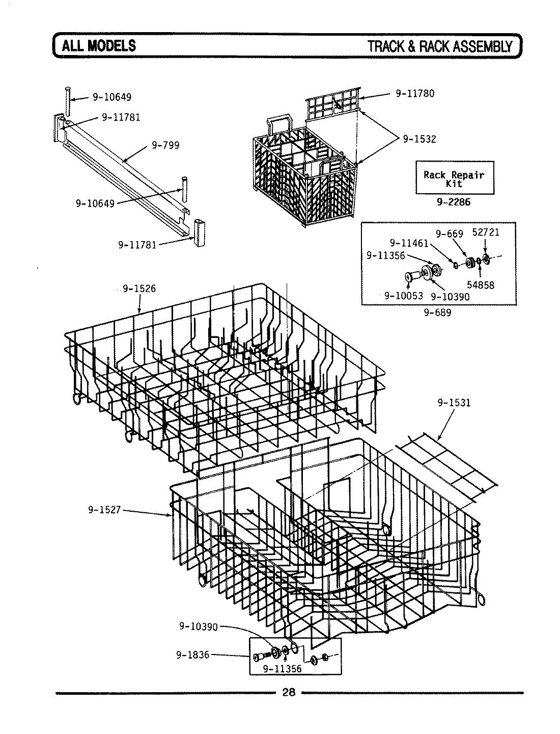 09 - TRACK & RACK ASSEMBLY